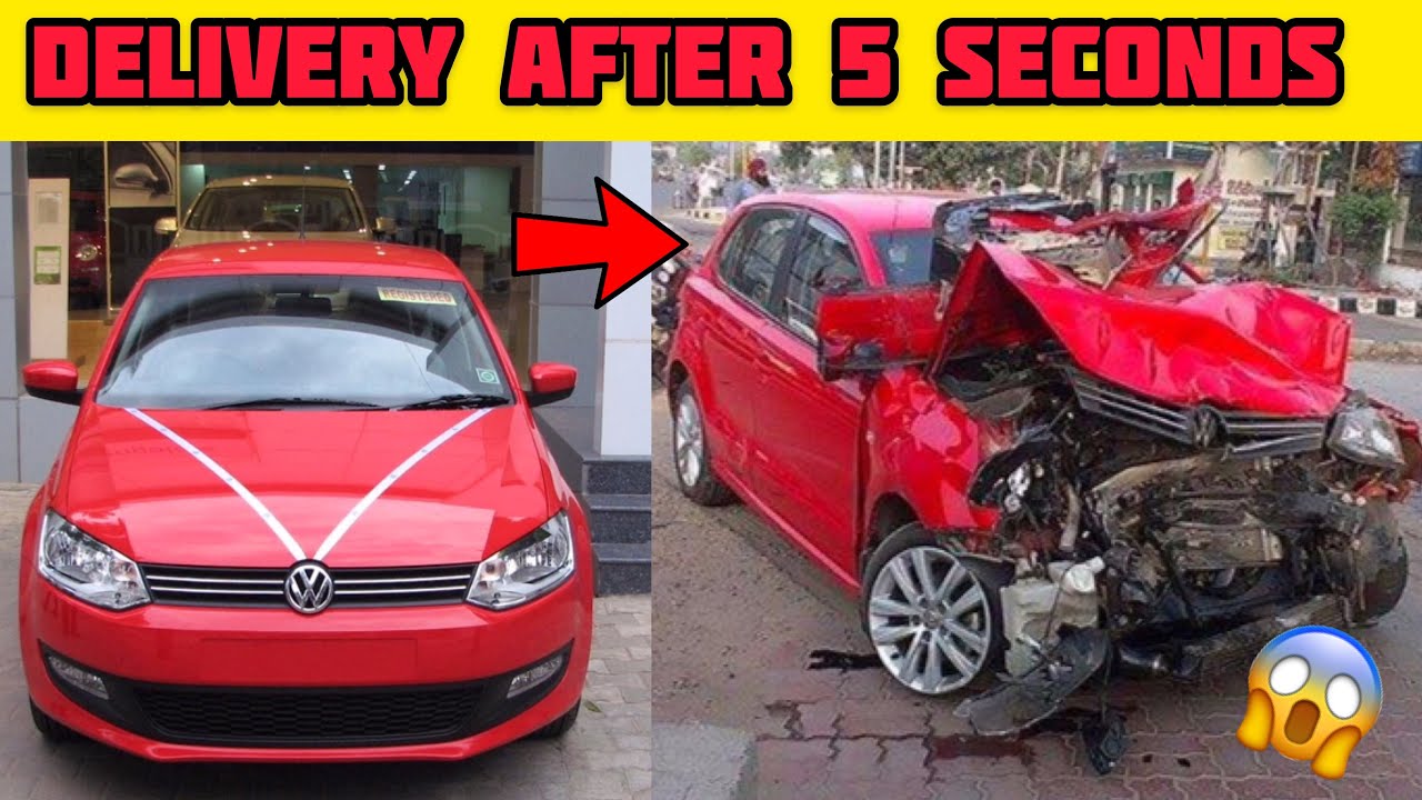 Live car accident caught on camera car crash in India YouTube