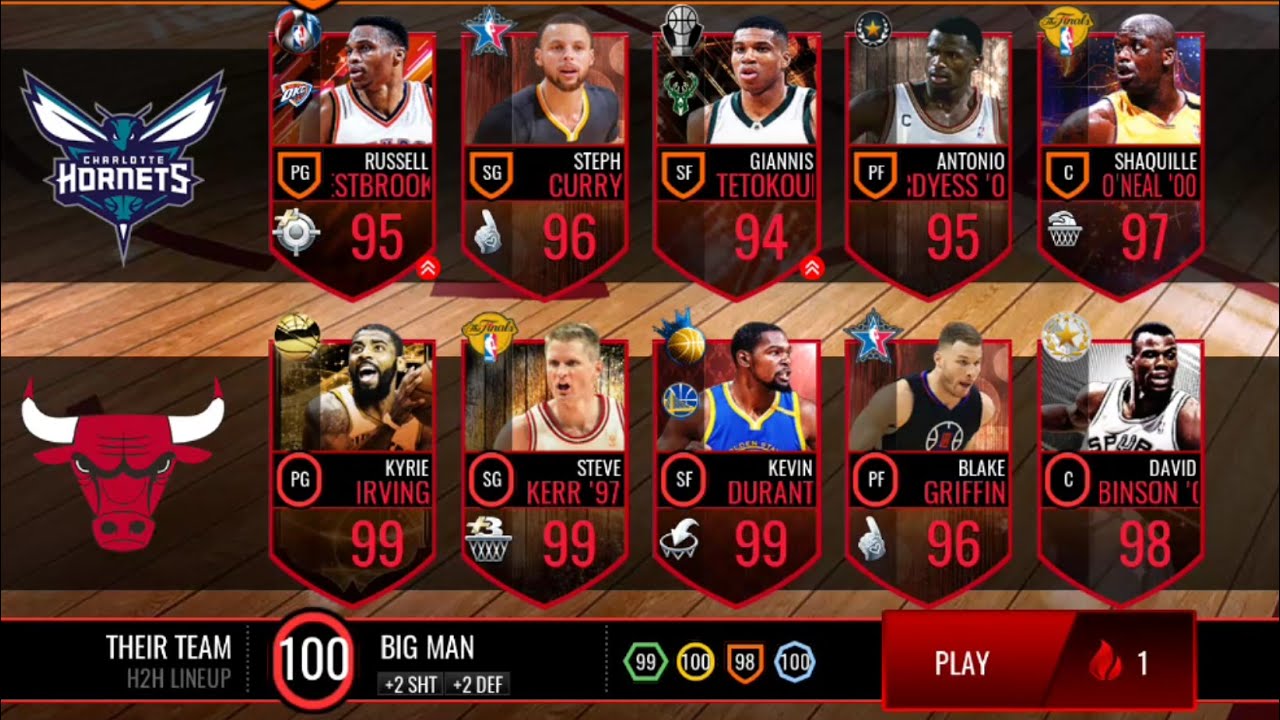 NEW 94 GIANNIS VS 100 OVR LINEUP!! HE CAN SHOOT 3'S?!?! NBA Live Mobile