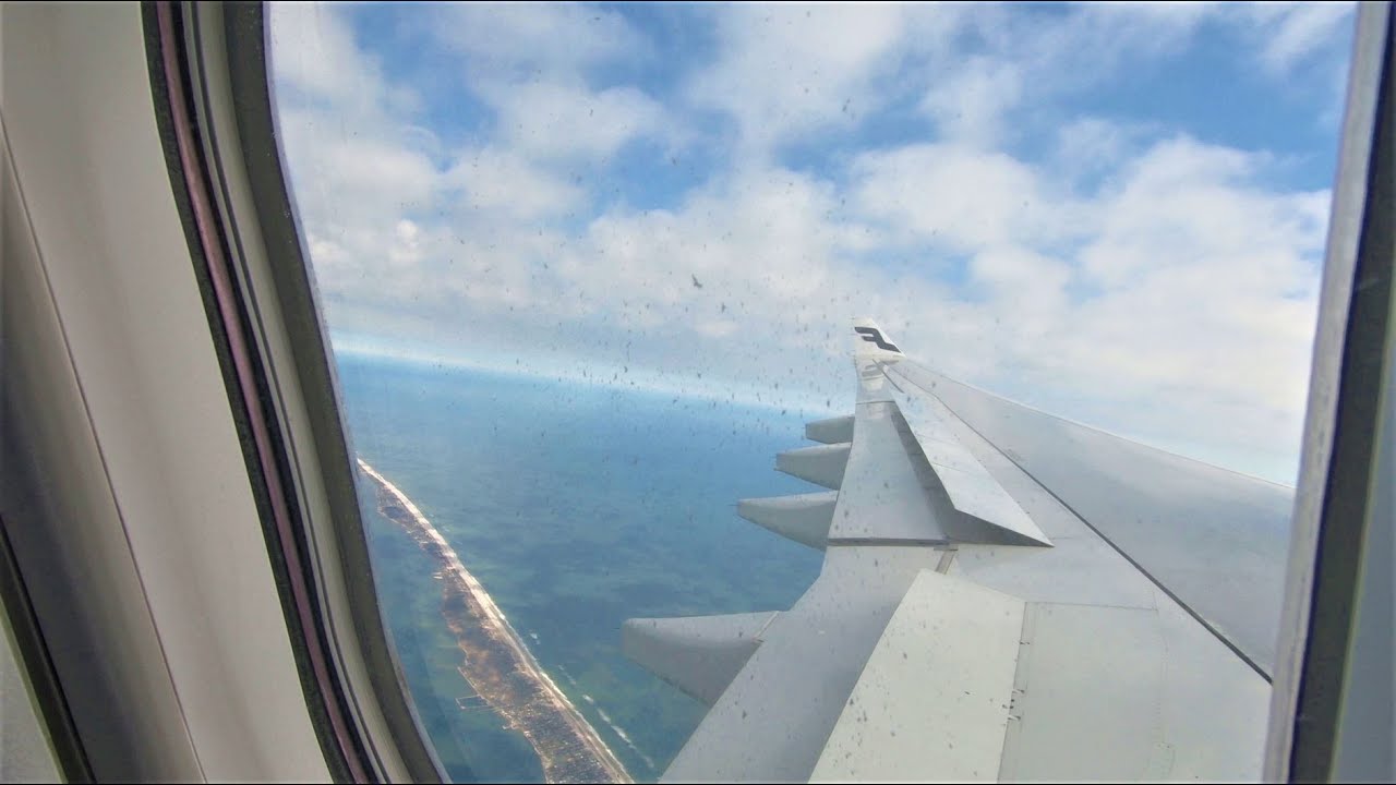 Airbus A330-300 Finnair перелет Хельсинки HEL - Нью-Йорк JFK