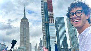 Afro House Dj Set in front of Empire State Building