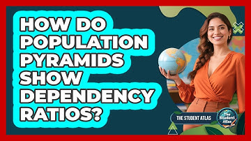 How Do Population Pyramids Show Dependency Ratios?