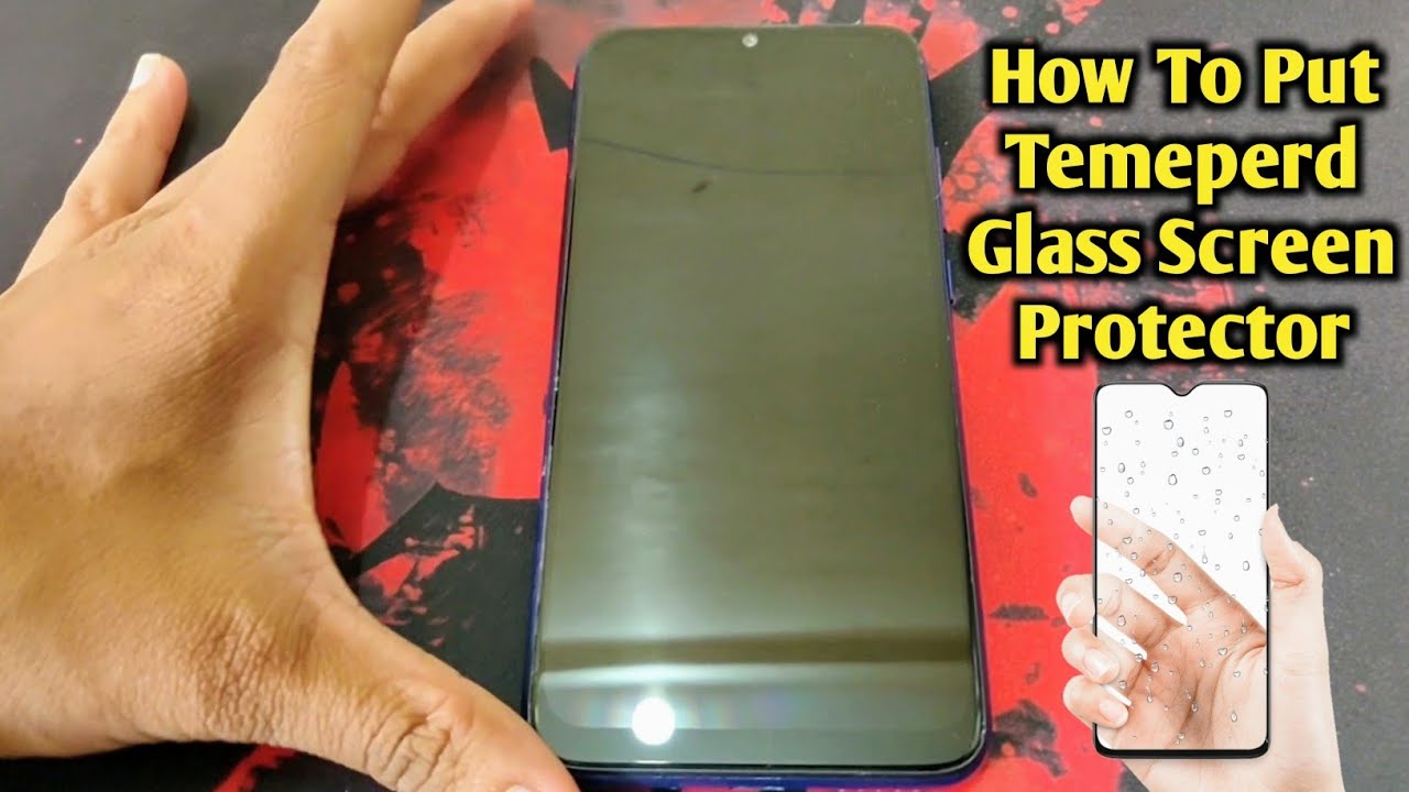 How To Put Tempered Glass on Any phone Tempered Glass lagane ka shai
