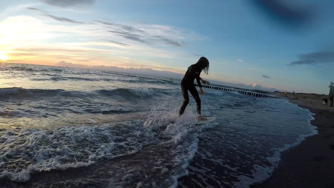Skimboarding at the Beach 2016 YouTube