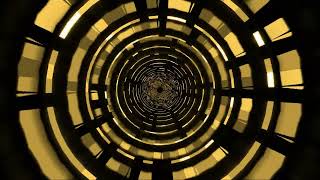 Orange HD looped 3D Animation Glowing Tunnel | Free Video Backgrounds | MD Animated Background