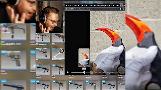 Ohnepixel reacts to real life CS2 ruby doppler karambit