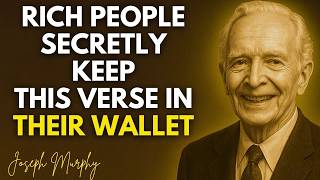 Put This Scripture in Your Wallet — What Happens Next Will Shock You - Joseph Murphy
