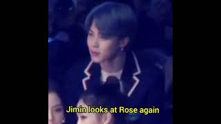 jirose real moment#jirose Is rose and jimin like each other