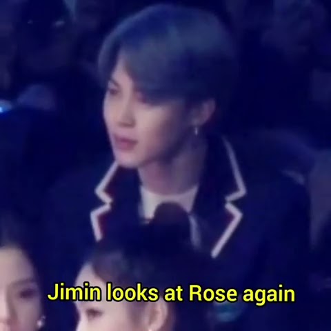 jirose real moment#jirose Is rose and jimin like each other
