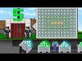 HOW to NOOB a ROBBERY BANK? MINECART ROBBERY PART 3 in Minecraft Noob vs Pro