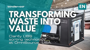 [EN] Transforming Waste into Value - CLARITY LIBS Sorting Technology at OmniSource USA.