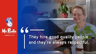 Getting the Job Done Right | Customer Testimonial - Susan | Mr. Rooter Plumbing