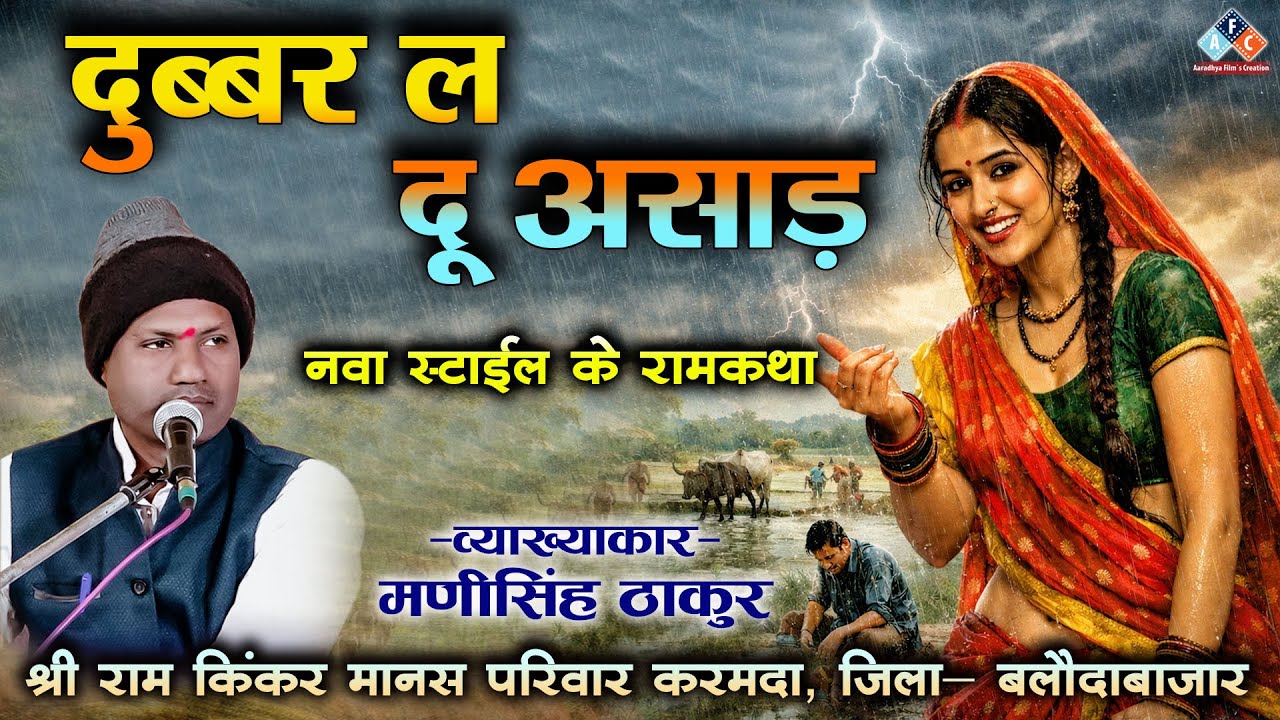 दुब्बर ल दू असाड़ / व्याख्याकार - मणी सिंह ठाकुर #ramayan #ramayan2026 #cgramayan #cgramayan2025