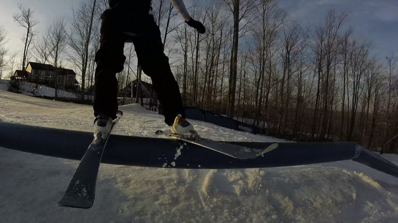 How To Frontside Switch Up On Skis (Front Swap) YouTube