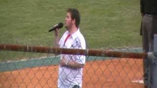 National Anthem at McBride Stadium