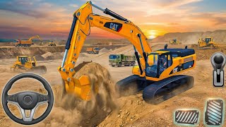 👷City Road Construction 🏗️ Simulator 3D 🚧 | Heavy Excavator & Truck - Android Gameplay 2026 screenshot 5