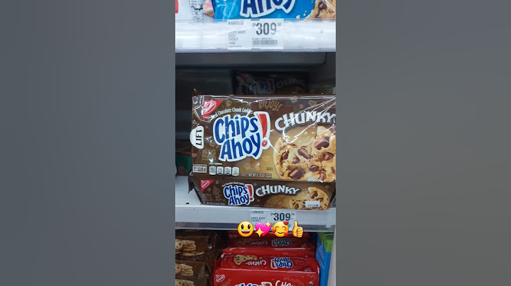 Chips Ahoy! Chunky: A Close-Up Store Discovery! #shorts