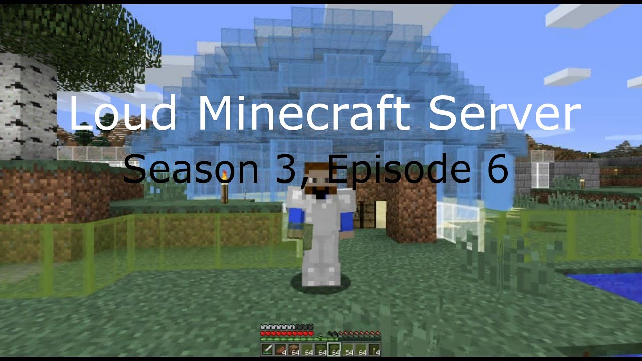 Loud Minecraft Server S3 #6: My farm area - YouTube