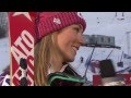 Mikeala Shiffrin Place Finish Nature