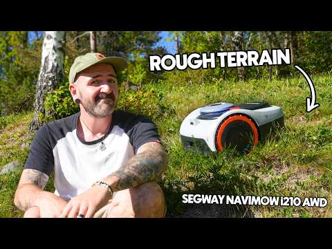 Can THIS Robot Lawn Mower survive our IMPOSSIBLE Garden!?