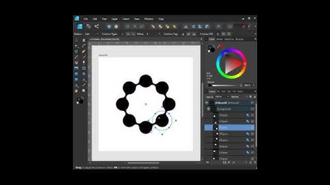 MetaBalls Affinity Designer #ShortsTutorials