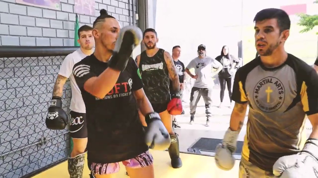 Kickboxing exame de  faixa preta em Curitiba Paraná Brasil