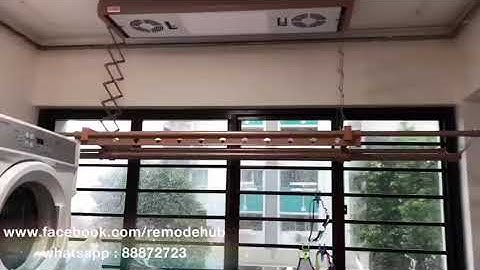 Automated Laundry Rack