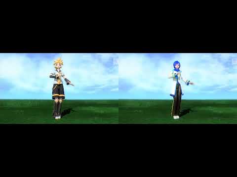 Ievan Polkka Len and Kaito