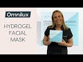 Omnilux Hydrogel Facial Mask, Your Omnlilux Device BFF!