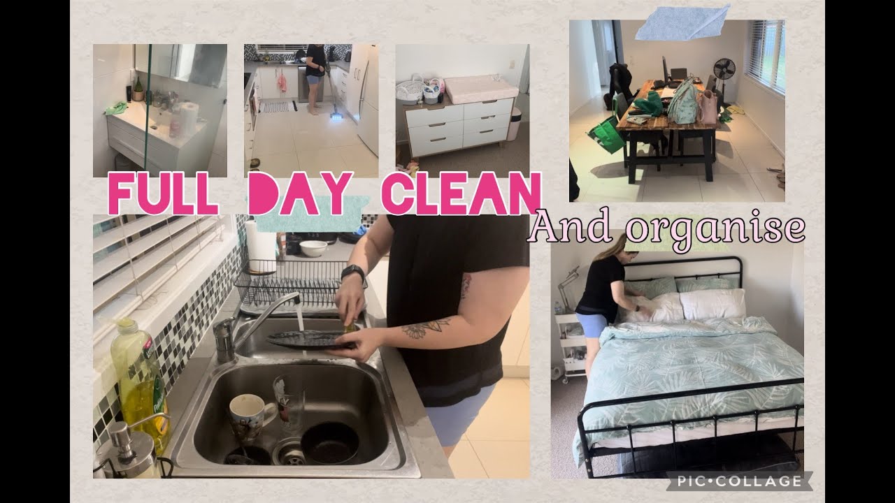 All Day Clean & Organise With Me. - YouTube