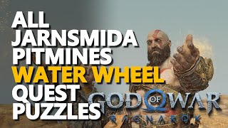 Jarnsmida Pitmines Water Wheel Puzzles God Of War Ragnarok screenshot 1