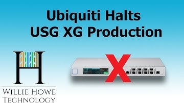 Ubiquiti HALTS USG XG Production