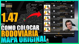 [FACIL] COMO COLOCAR RODOVIÁRIA no MAPA ORIGINAL  EUROTRUCK SIMULATOR