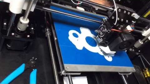 Anet A8 first print video test