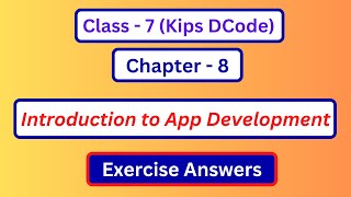 Class 7 Computer Chapter 8 Question Answer | Computer Class 7 Exercise Answers | Kips decode class 7