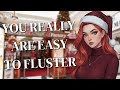 [F4F] Flirting With The Mall Elf [Meet-Cute] [Flirty] [Co-worker] [Wholesome] [Festive] ASMR