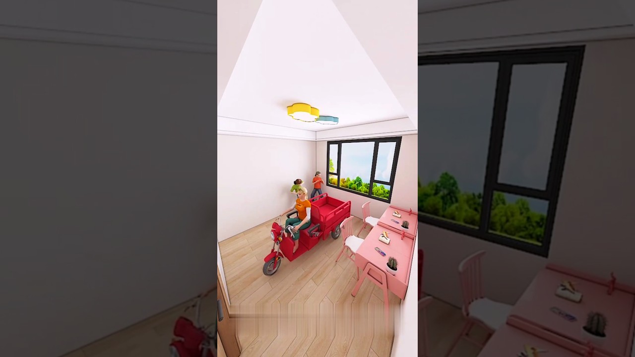 This Korean mom builds a beautiful and luxurious bedroom for her two daughters || 