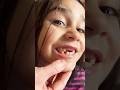She lost another tooth  🦷 #toothfairy #tooth #kidsteeth ￼
