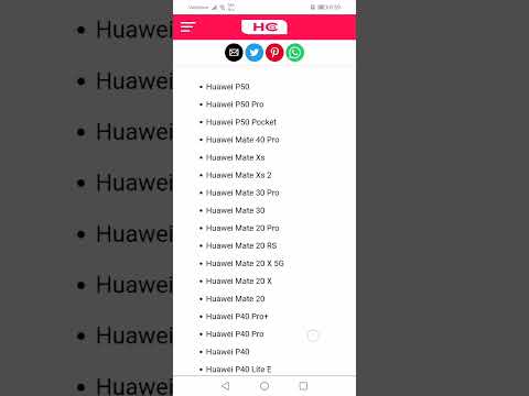 Emui 13 elegible devices (expected)