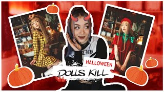 OBŘÍ UNBOXING HALLOWEEN KOSTÝMŮ Z DOLLSKILL!