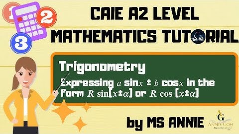 [MATH] Pure Math 3 | Expressing Trigonometry in a different form | Trigonometry