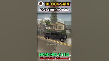 This Block Spin Setup is ILLEGAL 💀  #robloxscript #blockspin #fluxus