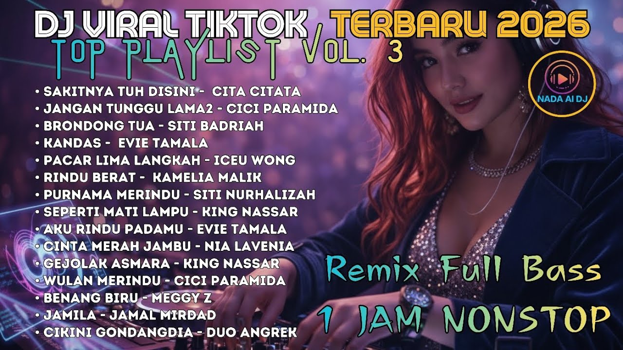 DJ DANGDUT VIRAL TIKTOK TERBARU 2026 - DJ JANGAN TUNGGU LAMA-LAMA | REMIX FULL BASS 1 JAM NON-STOP