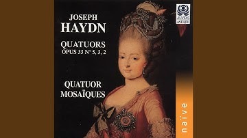 String Quartets, Op. 33, No. 3 in C Major, Hob. III:39 "The Bird": No. 1, Allegro moderato