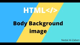 14- صور الخلفية - HTML Background Image