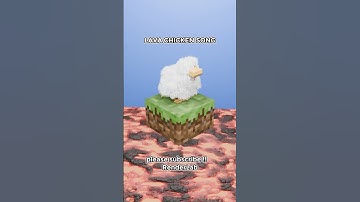 Lava chicken song with hari simulation #blender #3dart #hairsimulation #3danimation