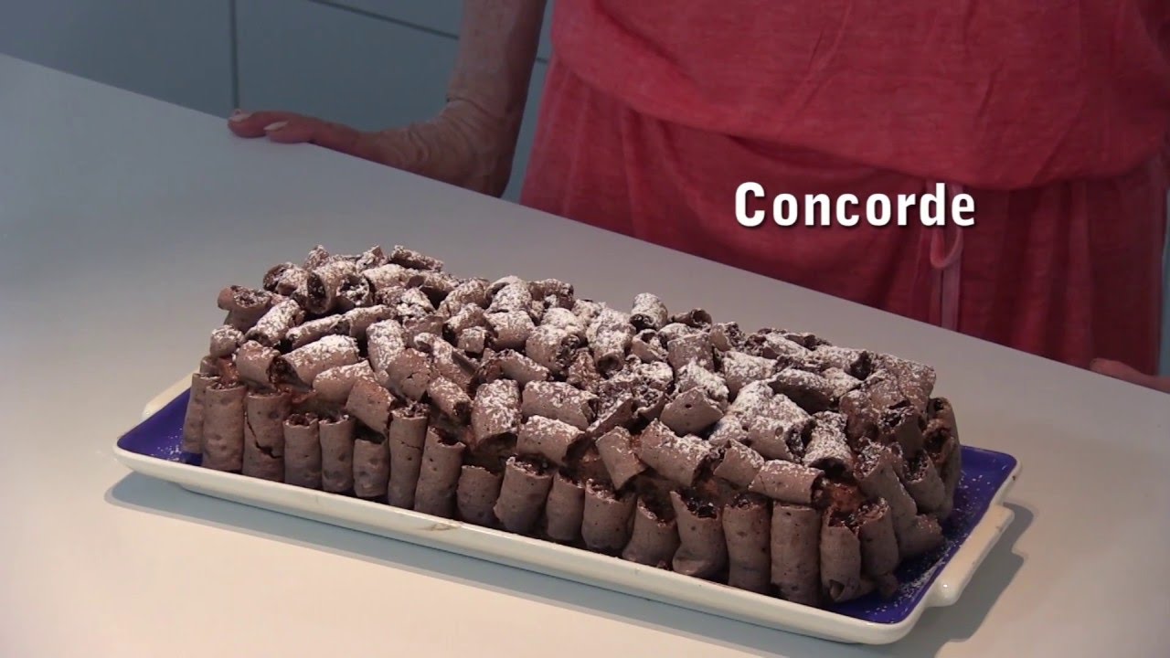 Recette Du Gateau Concorde Youtube Recette Du Gateau Concorde Youtube