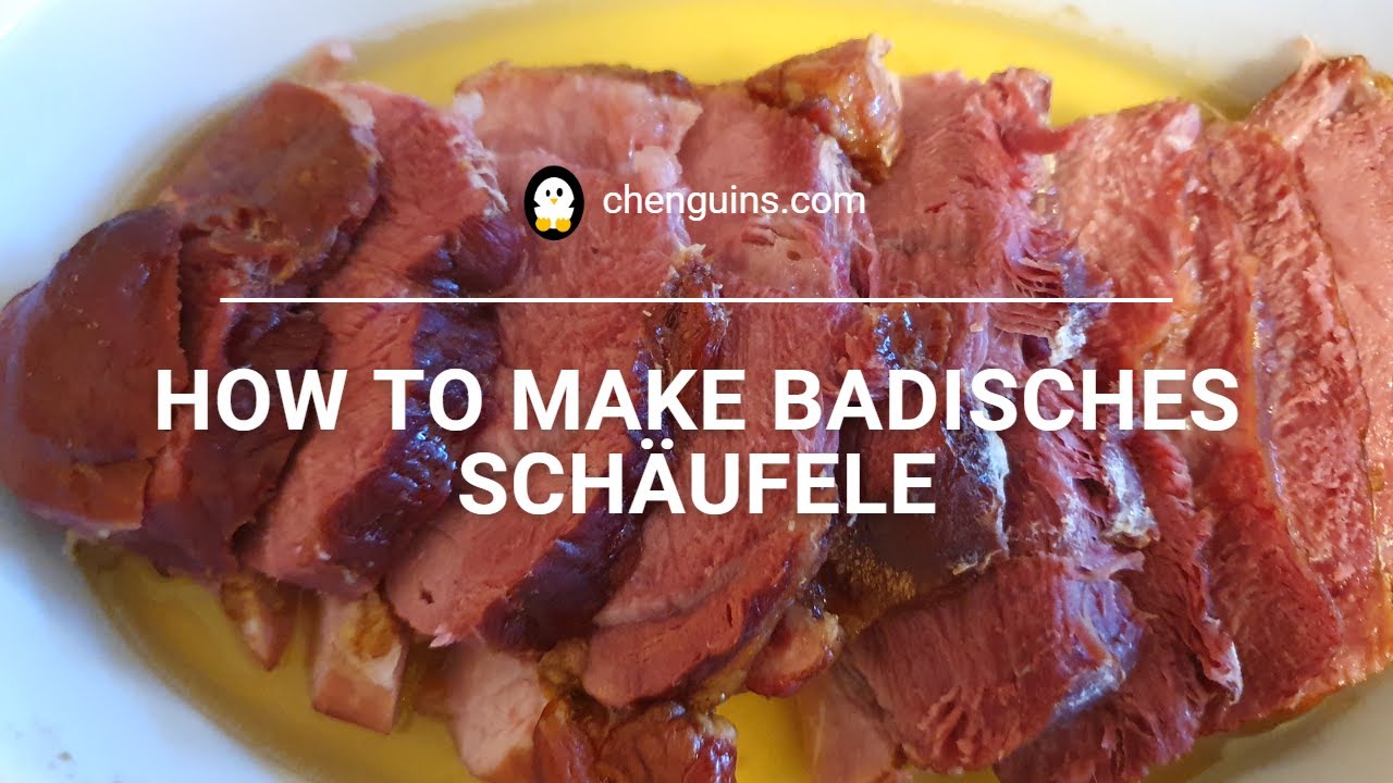 How to make Baden-style Smoked Pork Shoulder (‘Badisches Schäufele’)