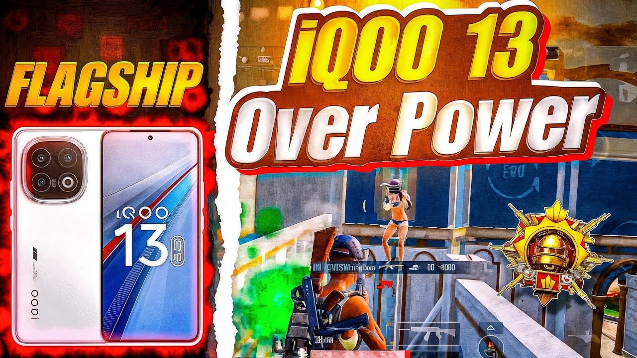 iQOO 13 BGMI TEST SMOOTH 120 FPS 🔱🔥 GRAPHICS SETTINGS WITH FPS METER ...