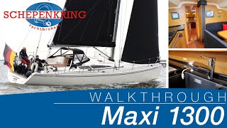 Maxi 1300 for sale | Yacht Walkthrough | @ Schepenkring Lelystad | 4K