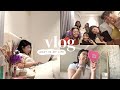 *kinda* silent vlog: cleaning my room, therapeutic grwm, bonding with friends 🌆🫶🏽 | Queennie Lopez